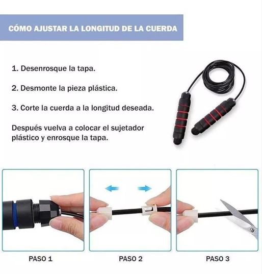 Lazo cuerda Velocidad 3M balinera Guaya